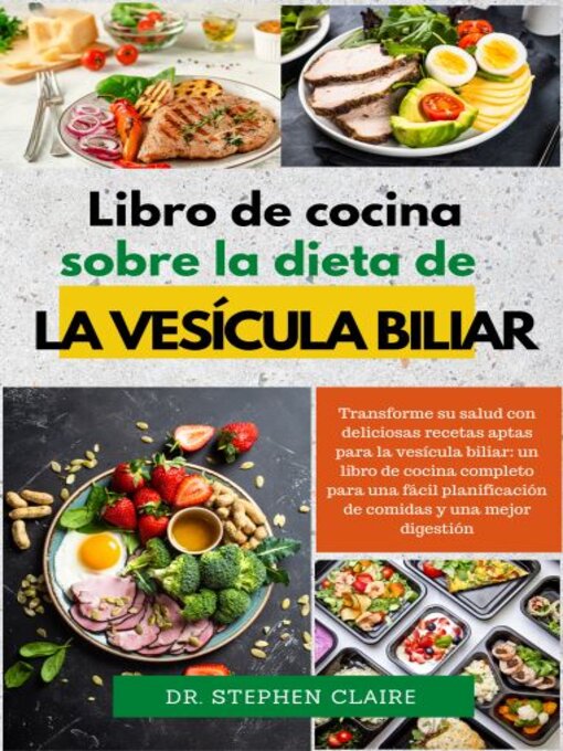 Cover image for Libro de cocina sobre la dieta de la vesícula biliar
